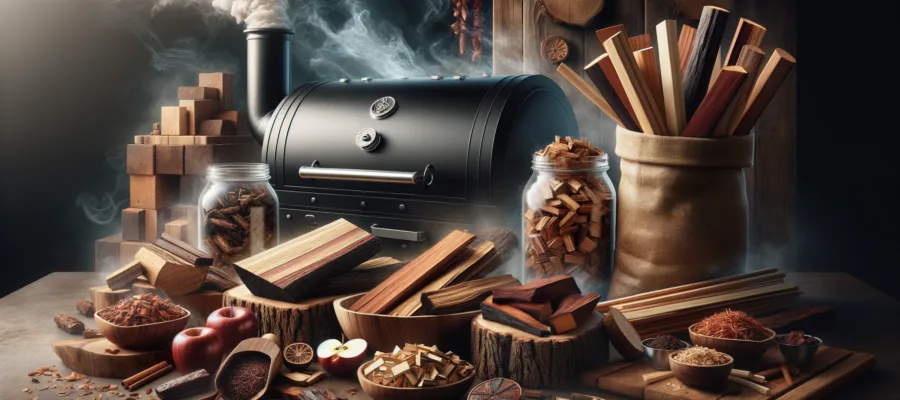 Smoker Holz & Rauchgeschmack: Auswahl der Holzarten und Aromaprofiler
