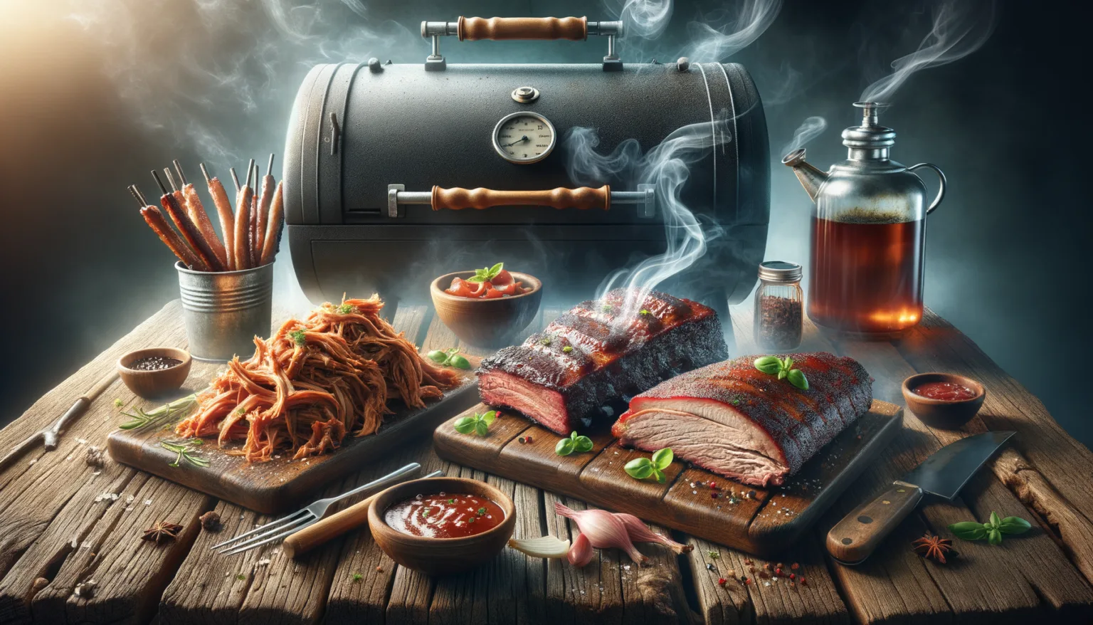 Smoker Klassiker: Pulled Pork, Spare Ribs und Brisket Rezepte fuer den perfekten BBQ-Smoker