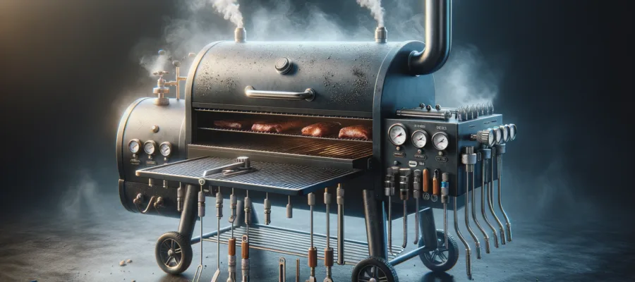 Smoker Luftzufuhr einstellen: Daempfer und Ventile richtig nutzen