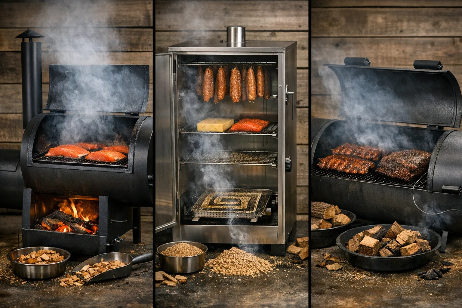 Smoker-Methoden erklaert: Hot Smoking, Cold Smoking und Low & Slow