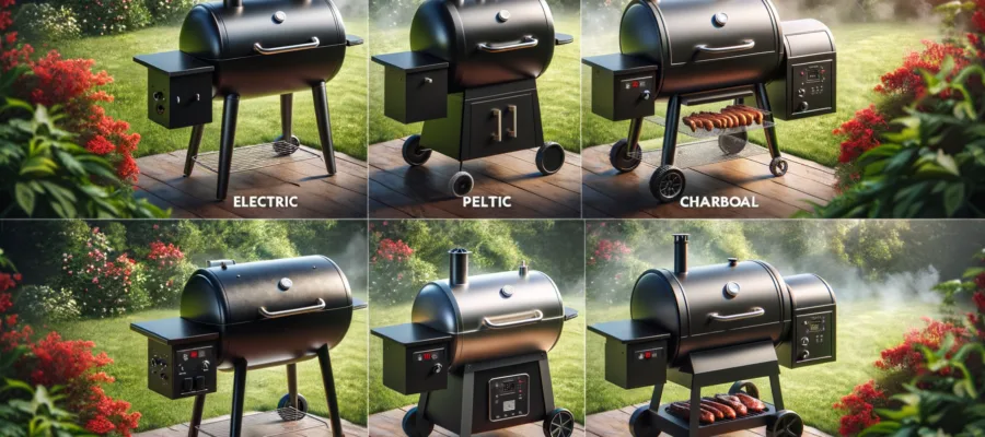 Smoker Typen im Vergleich: Elektrisch, Pellet, Kohle, Gas und Offset