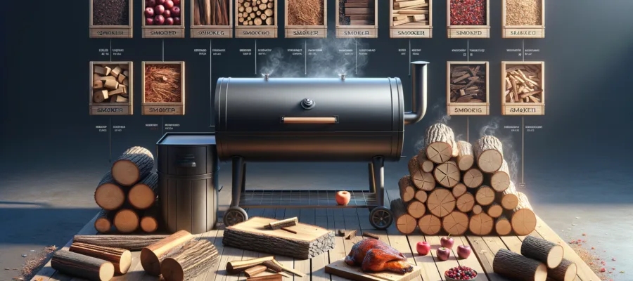 Smoker: Vergleich gaengiger Holzarten und ihre Geschmackseffekte