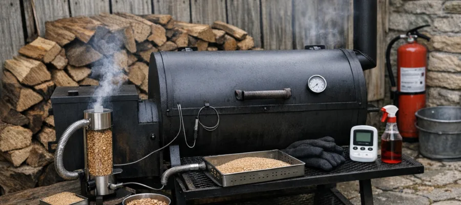 Smoker: Cold Smoking – Voraussetzungen, Dauer und Sicherheitsaspekte