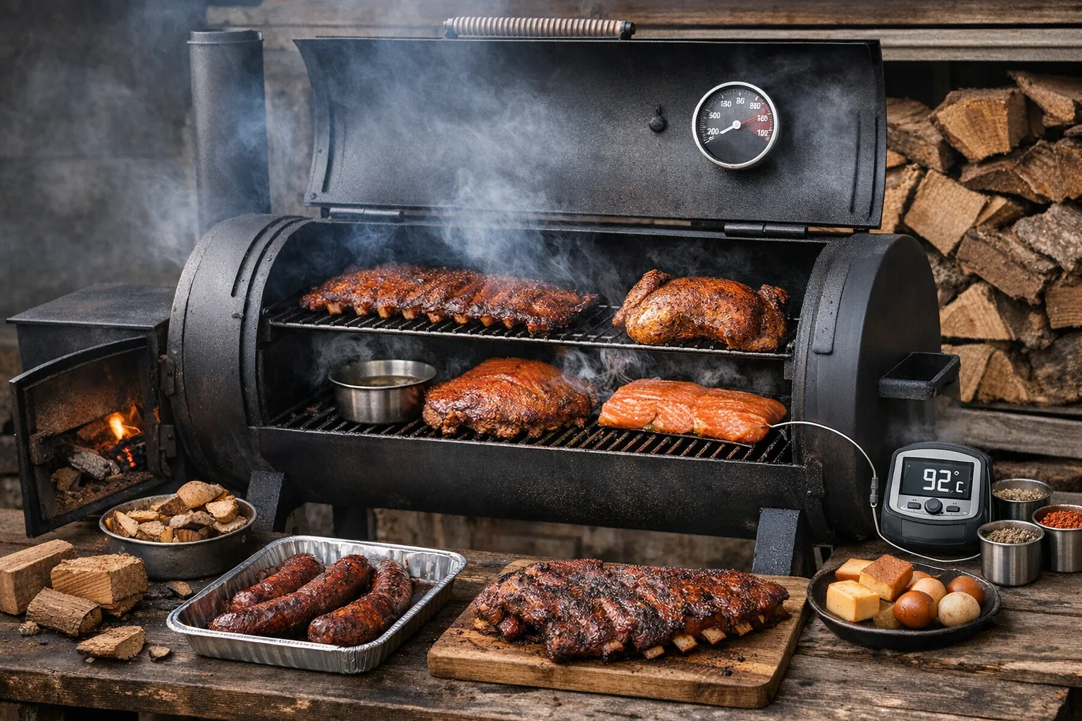 Smoker: Hot Smoking – Ablauf, Temperaturen und typische Anwendungen