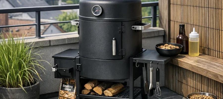 Bester Smoker fuer kleine Balkone und Terrassen: Kompakte Modelle