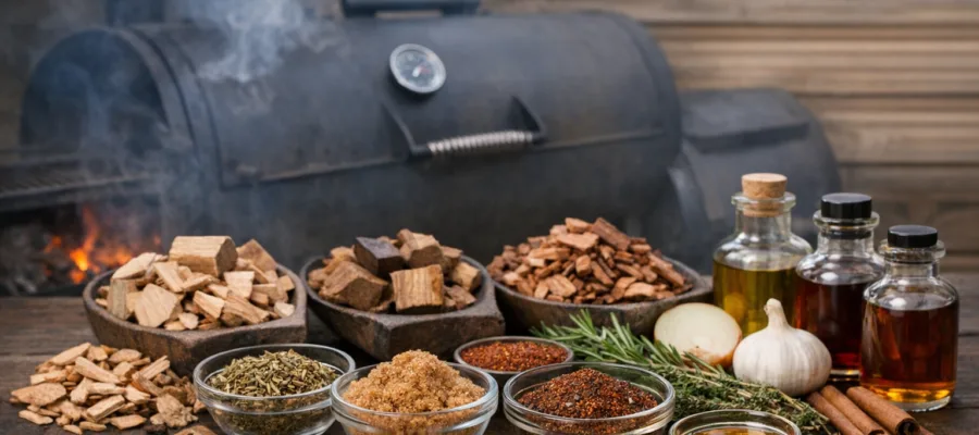 Smoker: Aromakombinationen und Dosierung fuer abgestimmten Rauch