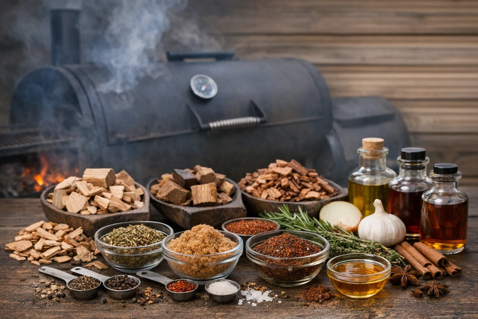 Smoker: Aromakombinationen und Dosierung fuer abgestimmten Rauch