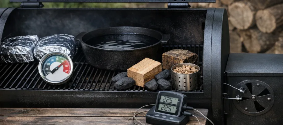 Smoker Temperatur halten: Strategien fuer konstante Hitze