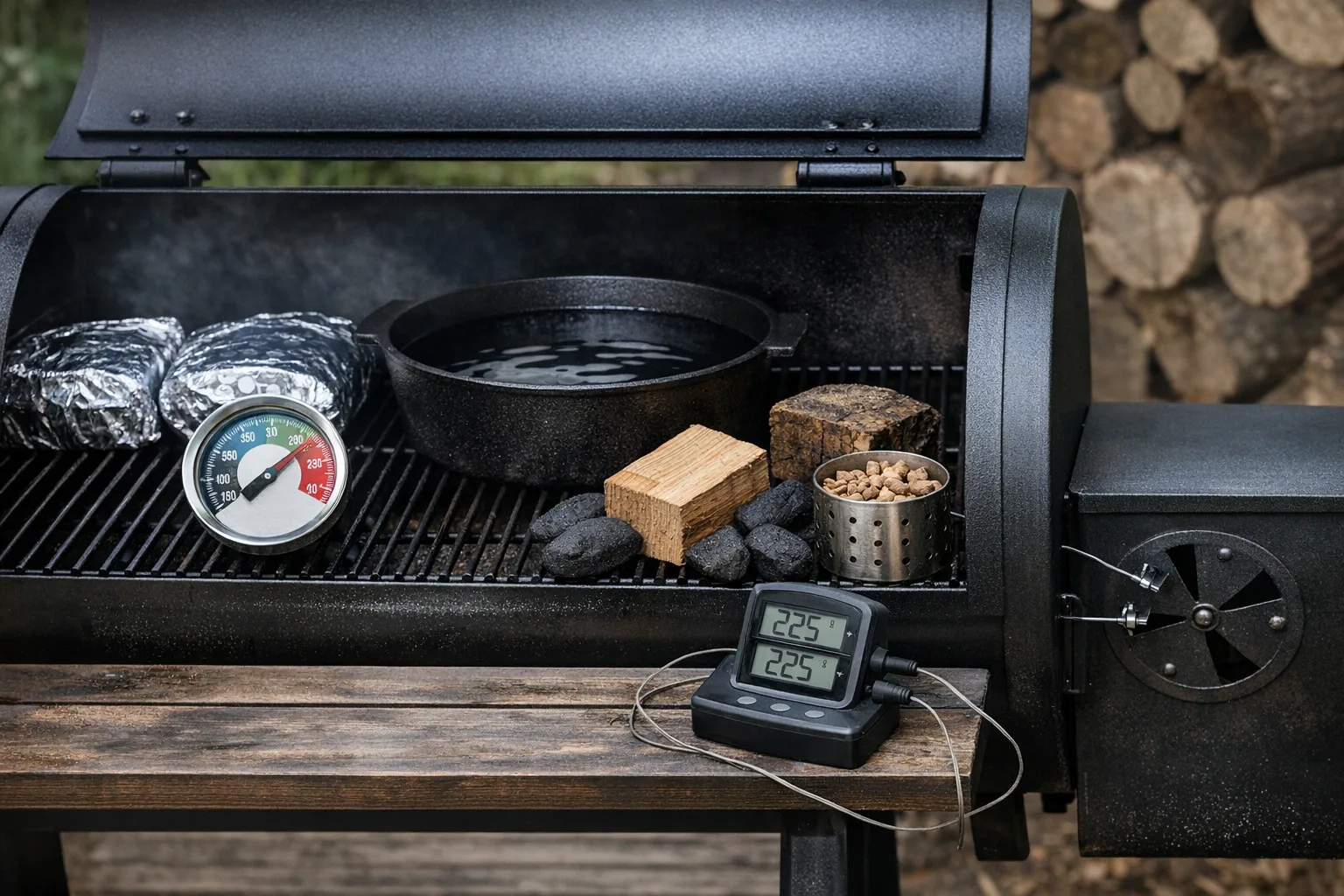 Smoker Temperatur halten: Strategien fuer konstante Hitze